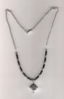 Haematite style beads and pendant